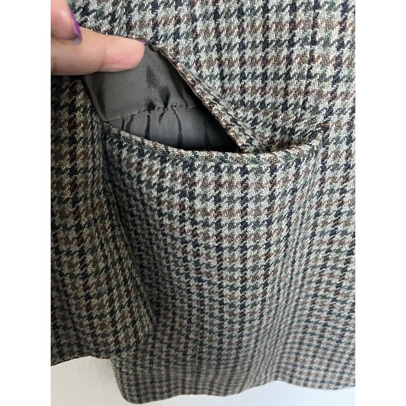 Burberrys' Vintage Houndstooth Wool Blazer Size 42R - Picture 11 of 15
